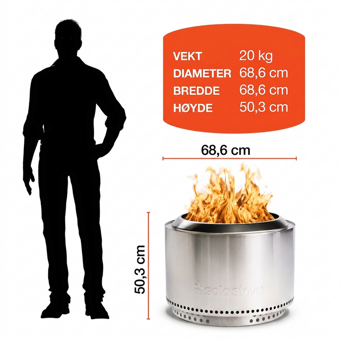 Solo Stove Yukon 2.0 - 68,5cm
